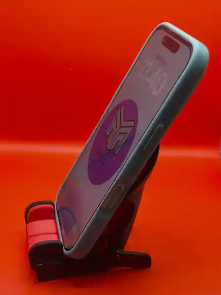 Custom phone stand 3D printed by Mogi3D